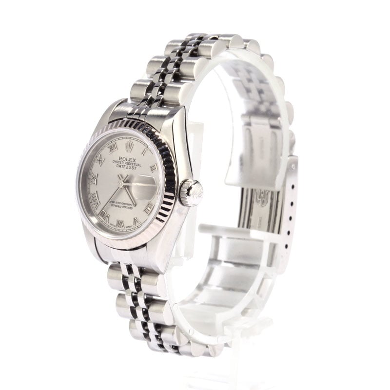 Pre-Owned Rolex Ladies DateJust 79174 Silver Dial