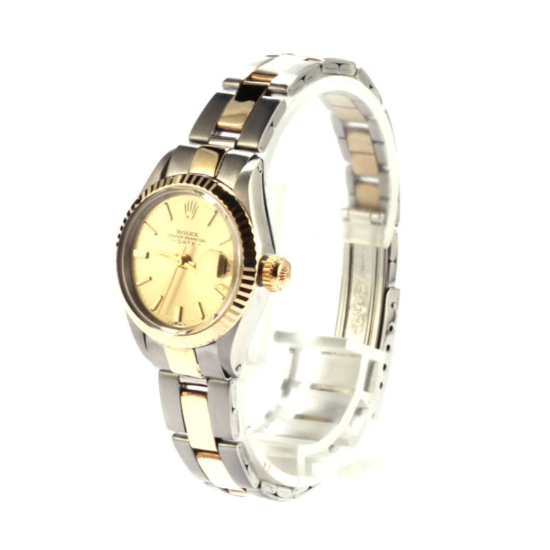 Lady Rolex Date Steel 6917 Oyster Bracelet