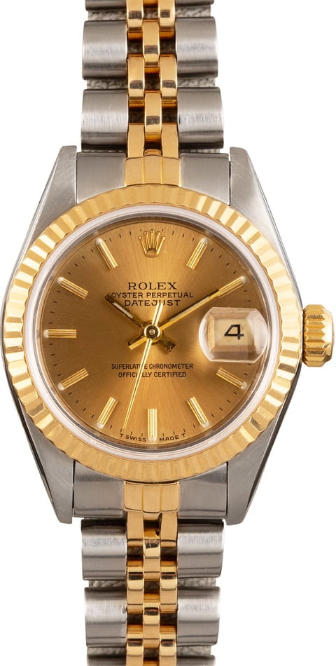used gold women's rolex