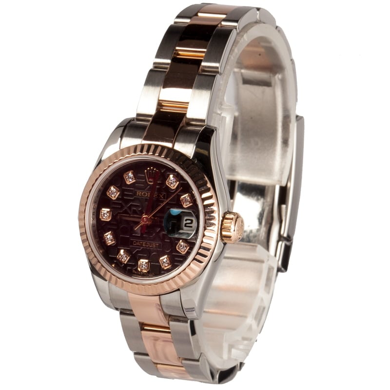 Rose Gold Ladies Datejust 179171