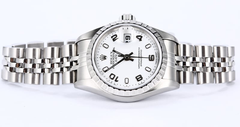 Rolex Ladies Date 79240 White Dial