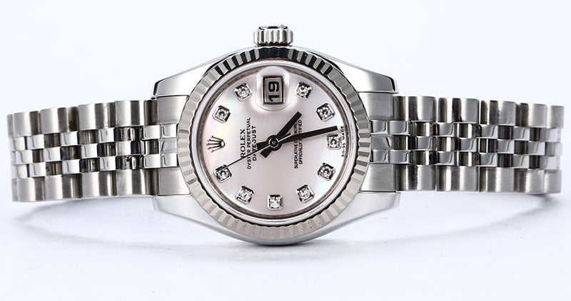 Rolex Ladies Datejust 179174 MOP Diamond Dial