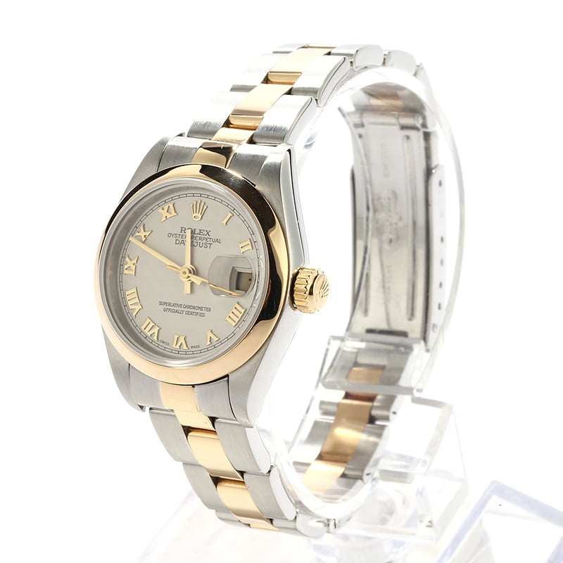 Pre Owned Rolex Lady-Datejust 79163 Ivory Pyramid