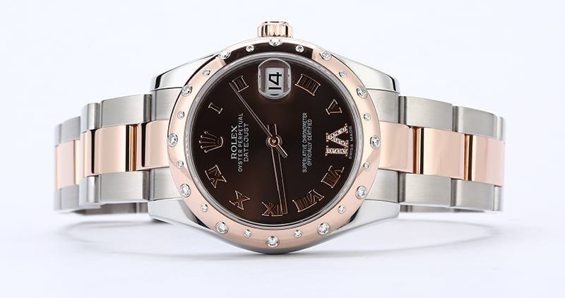 Rolex Datejust 178341 Chocolate Dial Two Tone Oyster