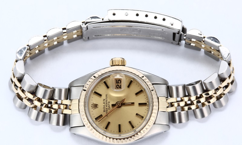 Rolex Ladies Date 6917 Champagne Jubilee