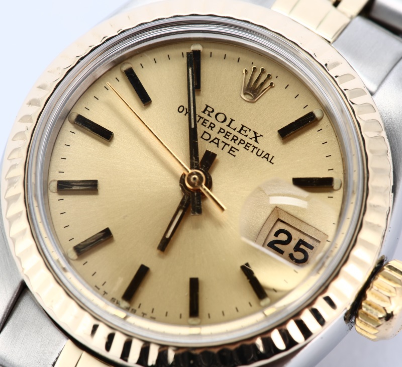 Rolex Ladies Date 6917 Champagne Jubilee