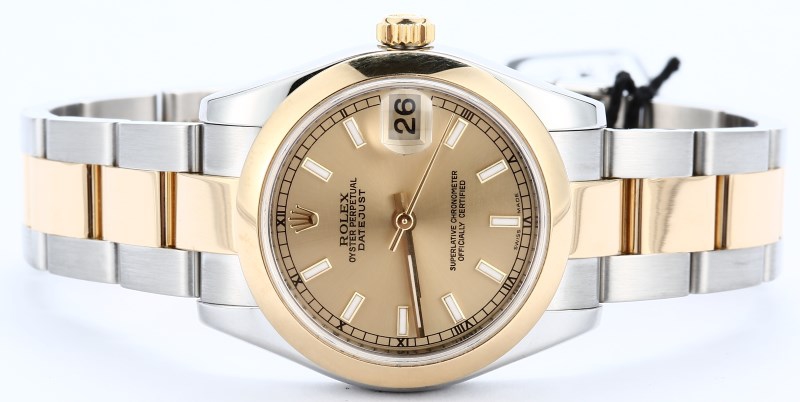 Ladies White Gold Rolex Cocktail Watch