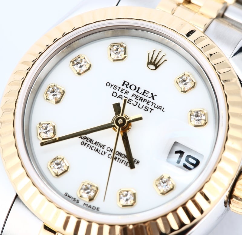 Rolex Lady-Datejust 179173 White Diamond