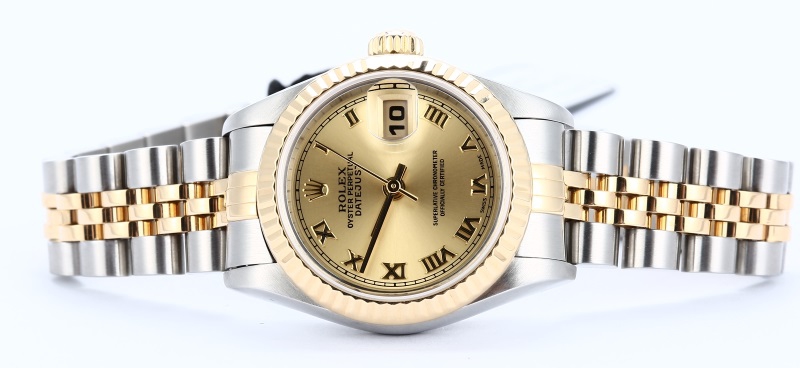 Rolex Lady-Datejust 79173 Champagne Roman