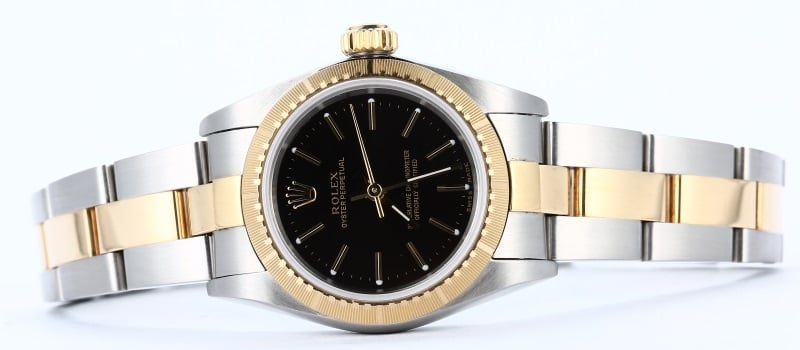 Rolex Lady Oyster Perpetual 76243 Black