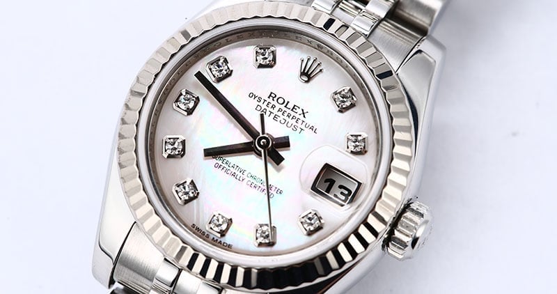 Rolex Ladies Datejust 179174 MOP Diamond