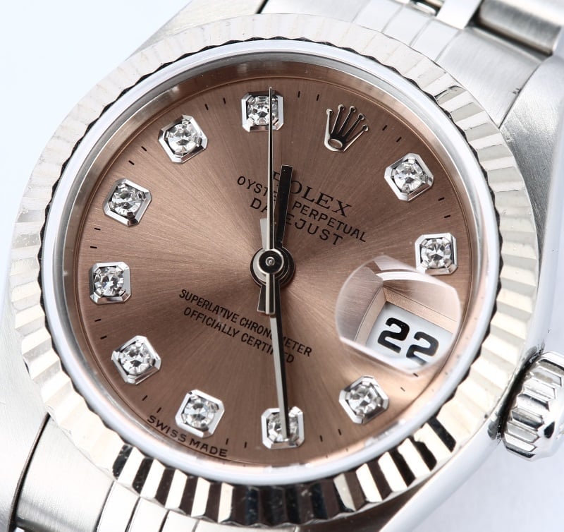 Rolex Ladies Datejust 69174 Diamond Dial