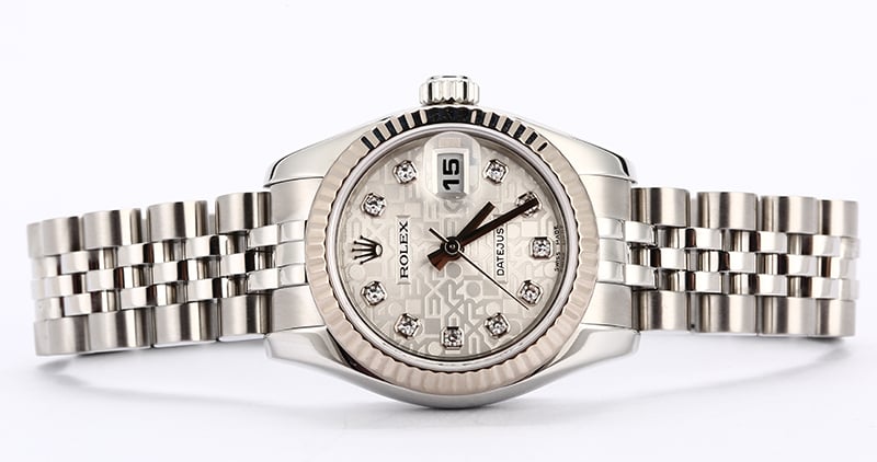 Lady Rolex Datejust Diamond Dial 179174