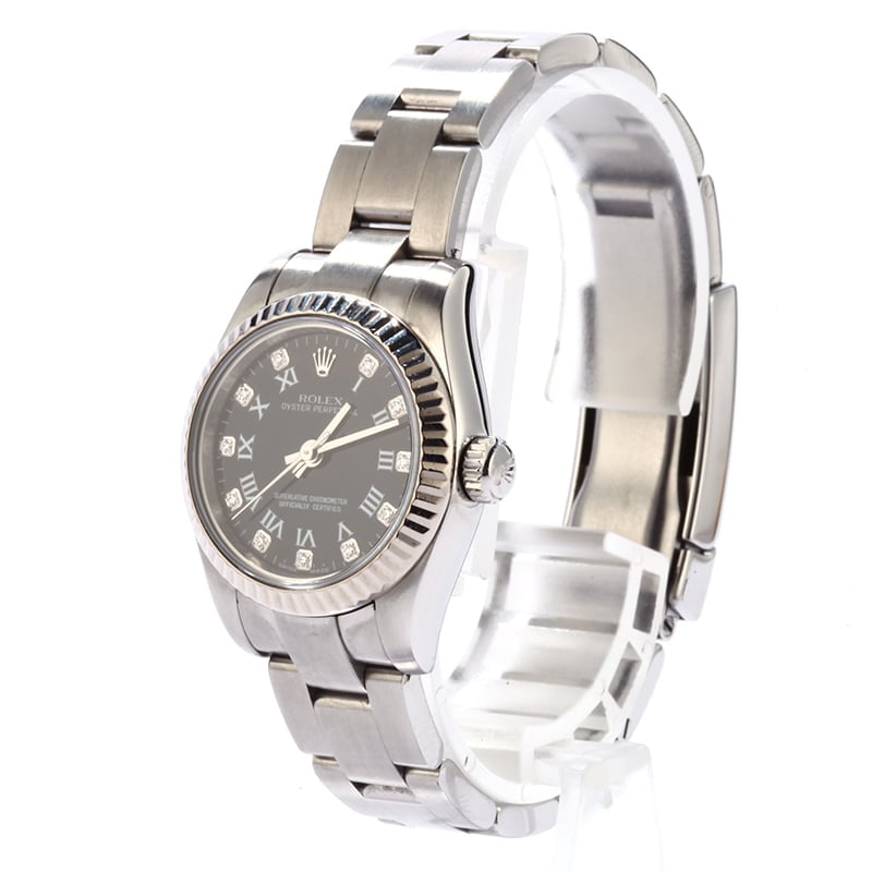 Rolex Ladies Oyster Perpetual 176234 Diamond Dial