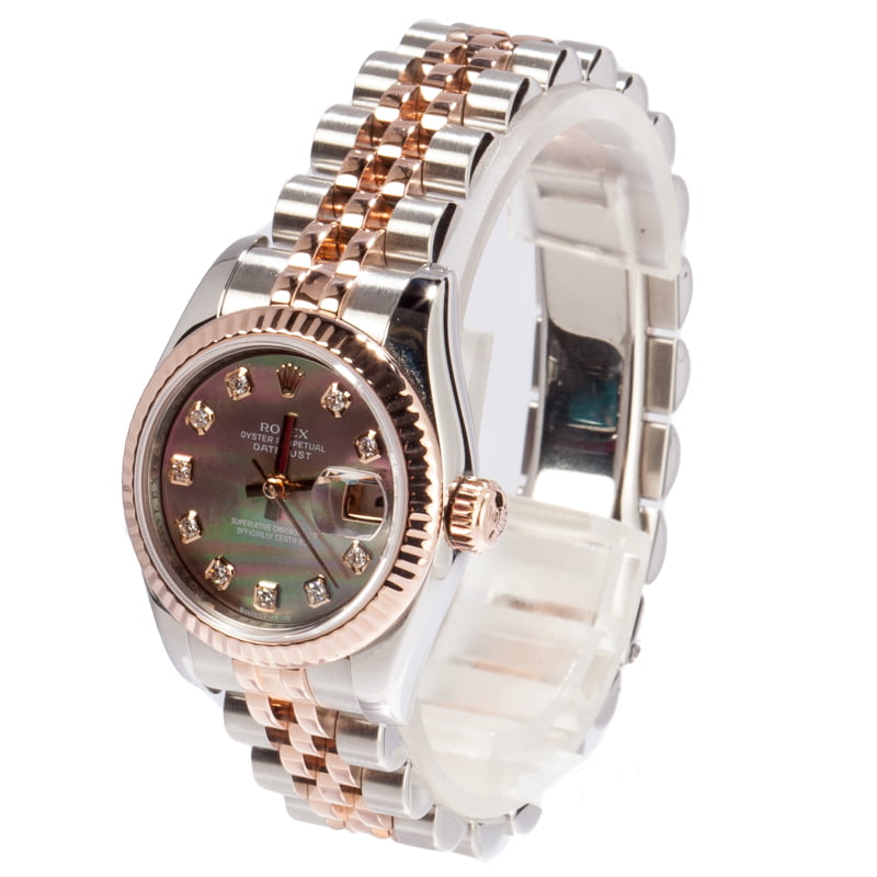 Rolex Lady Datejust 179171 Rose Gold Jubilee