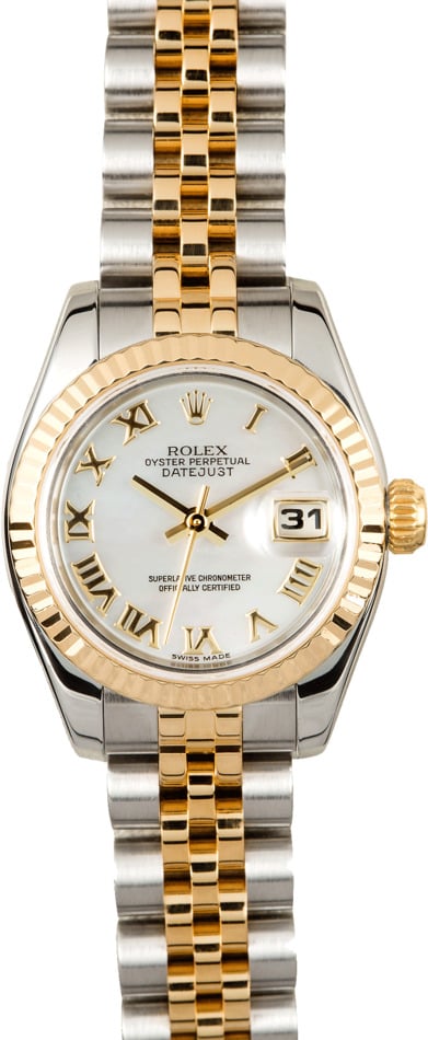 rolex 179173 mother of pearl