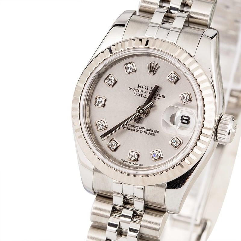 Pre Owned Rolex Women's Datejust 179174