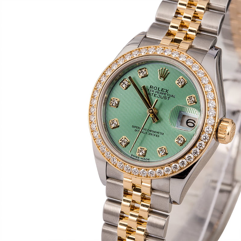 rolex datejust 28mm two tone