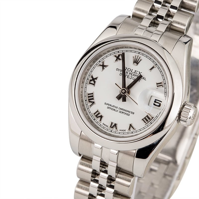 Pre Owned Rolex Ladies DateJust Stainless Steel 179160