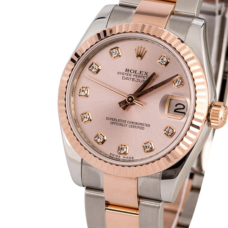 Rolex Datejust 178271 Two Tone Everose Oyster