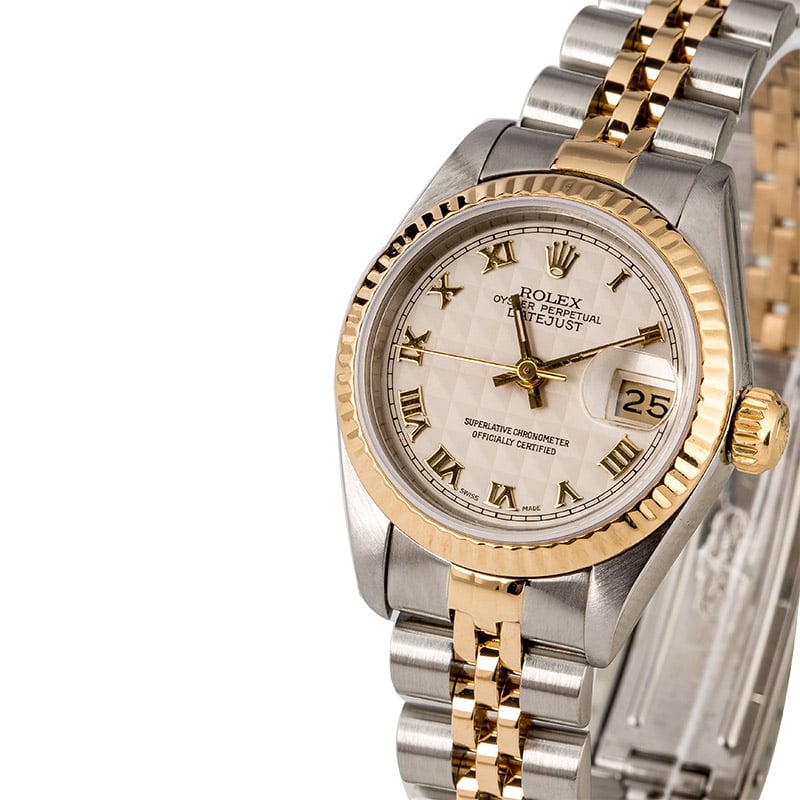 Rolex Datejust 79163 Ivory Pyramid Dial