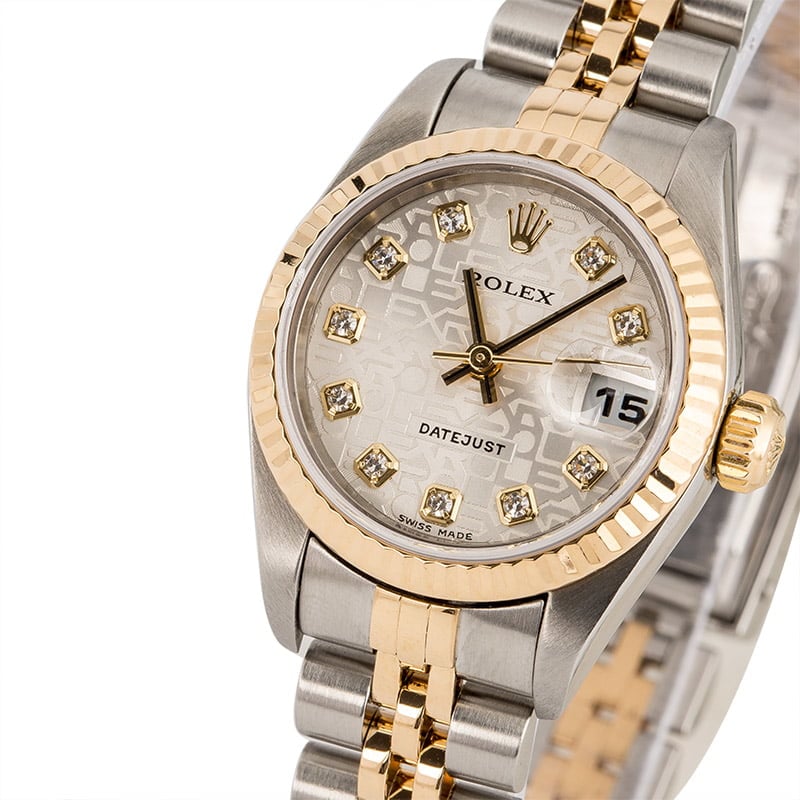 Rolex Datejust 79173 Silver Jubilee Dial