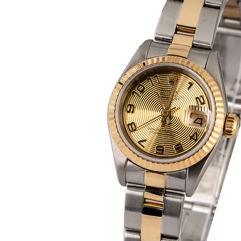 Rolex Ladies Datejust 69173 Two Tone Oyster Band