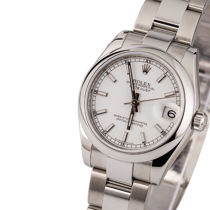 Used Rolex 31MM Datejust 178240