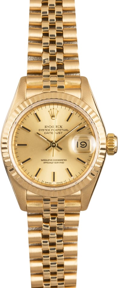 Rolex Ladies Datejust 69178 Jubilee Bracelet