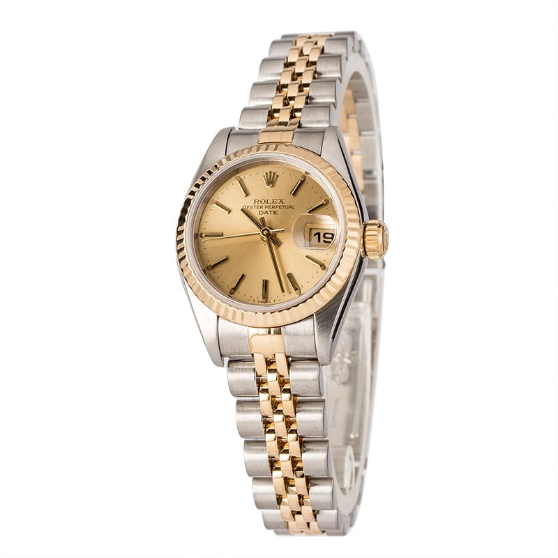 Used Two Tone Jubilee Rolex Date 79173