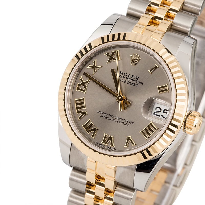 Rolex Datejust 178273 Steel Roman Dial