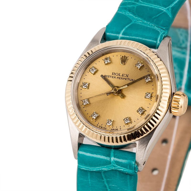 Used Ladies Rolex Oyster Perpetual 6619