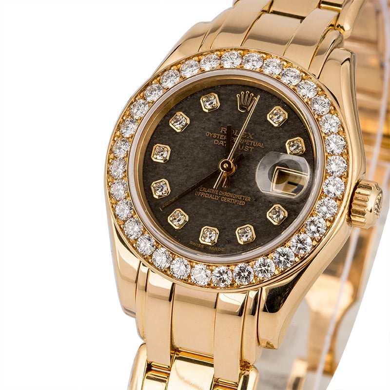 diamond coated rolex