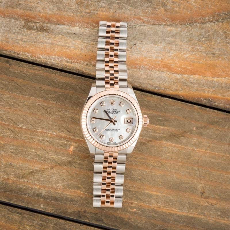 Ladies Rolex Datejust 279171 Pearl Dial