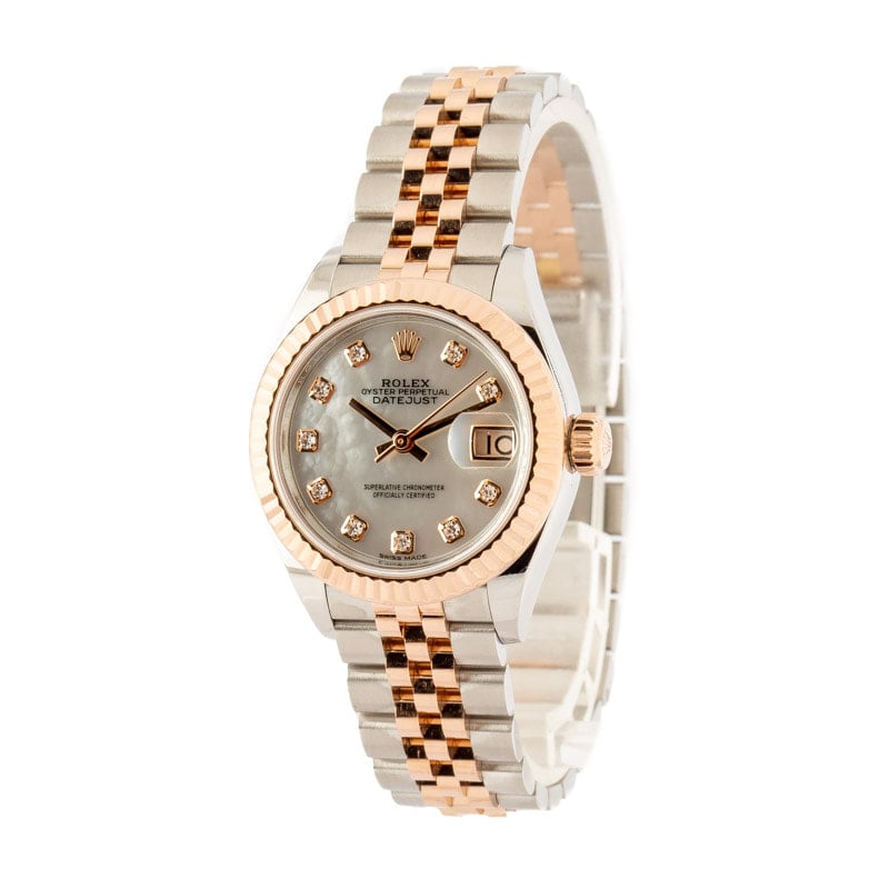 Ladies Rolex Datejust 279171 Pearl Dial