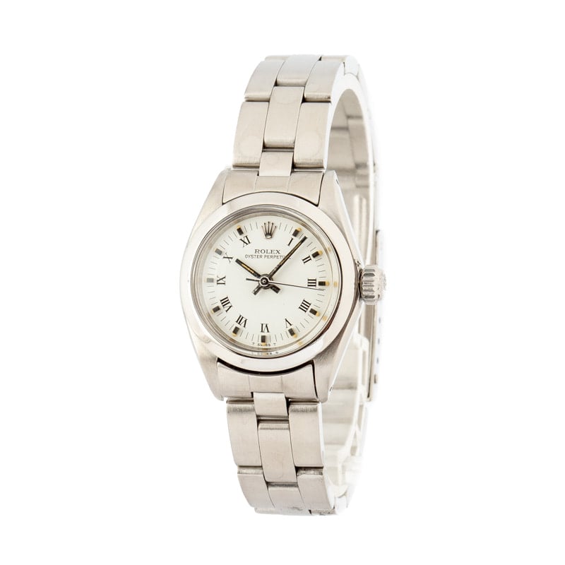 Rolex Ladies Oyster Perpetual 6718 Stainless Steel