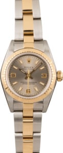 Pre Owned Rolex Lady Oyster Perpetual 76243 Two Tone Oyster