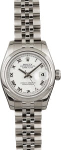 Pre Owned Rolex Ladies DateJust Stainless Steel 179160