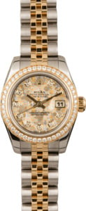 Pre Owned Rolex Ladies Datejust 179383 Crystal Diamond Dial