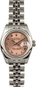 Rolex Lady-Datejust 179160 Pink 100% Authentic