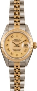 Pre-Owned Rolex Datejust 79173 MOP Decorated Dial