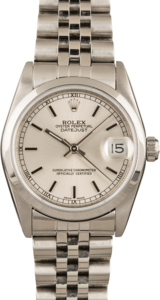 Mid-Size Rolex Oyster Perpetual DateJust Model 68240