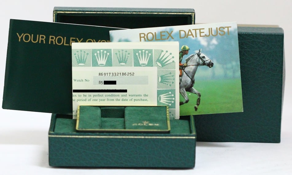 Rolex Datejust 69173 Two Tone Oval Link