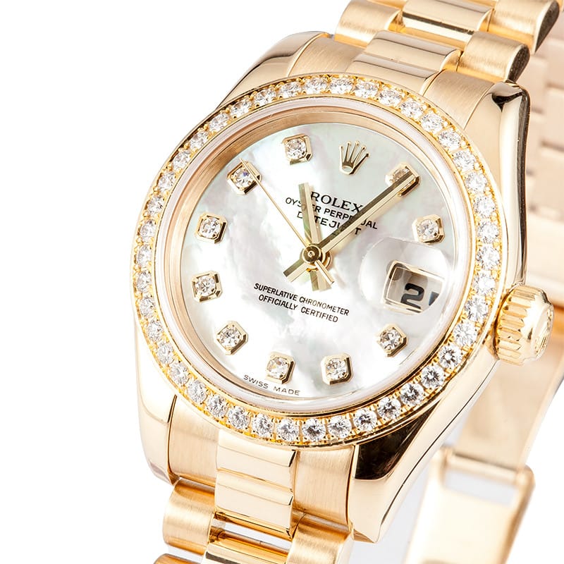 pre owned ladies rolex watches