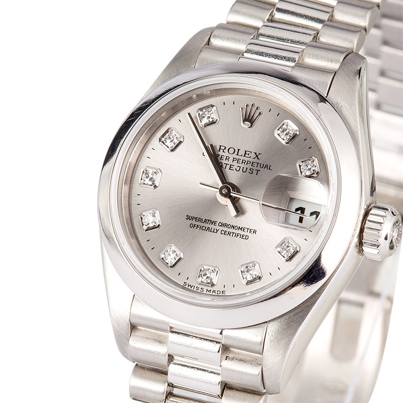 platinum watches for ladies
