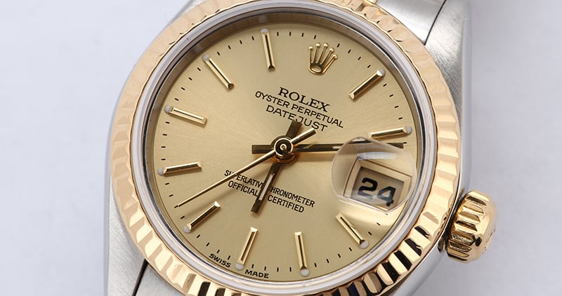 Ladies Rolex Datejust Watch 79173 Two Tone Oyster