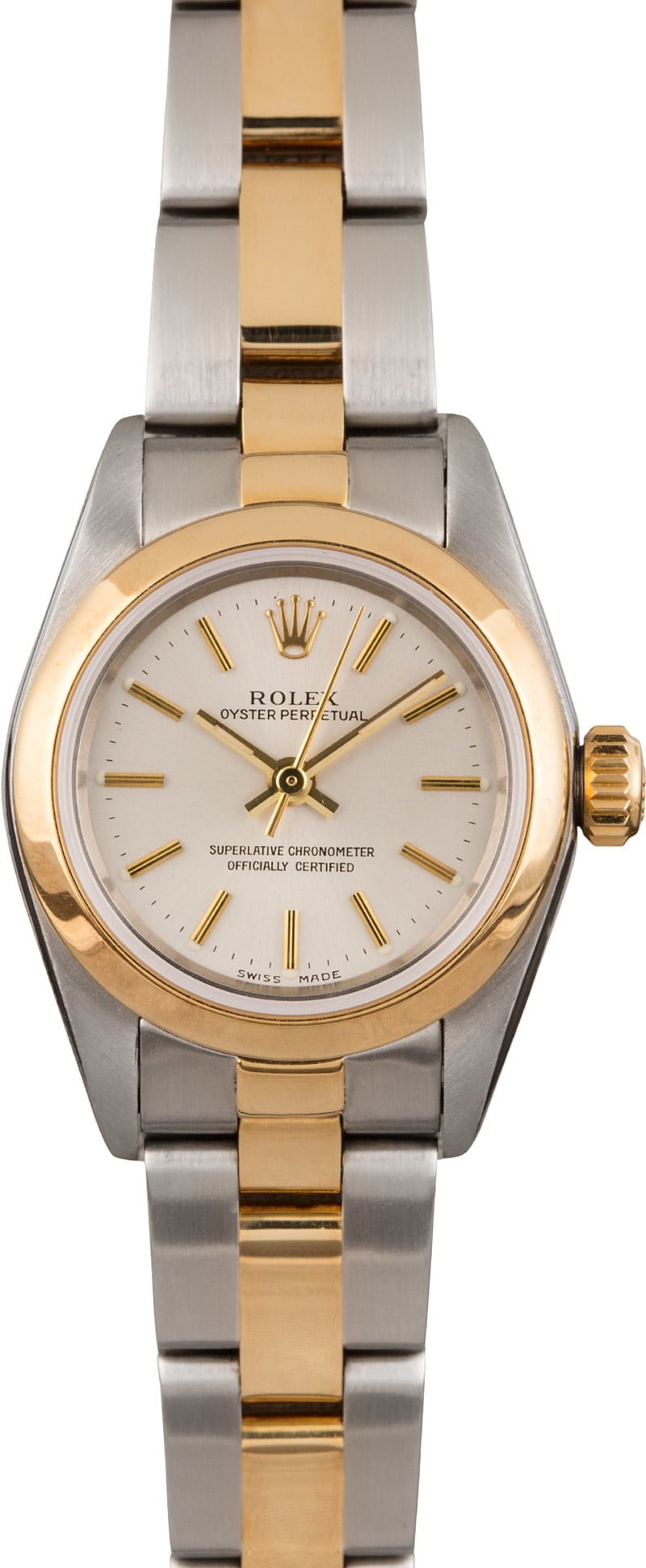 Women's Rolex Oyster Perpetual 76183 Two Tone Oyster