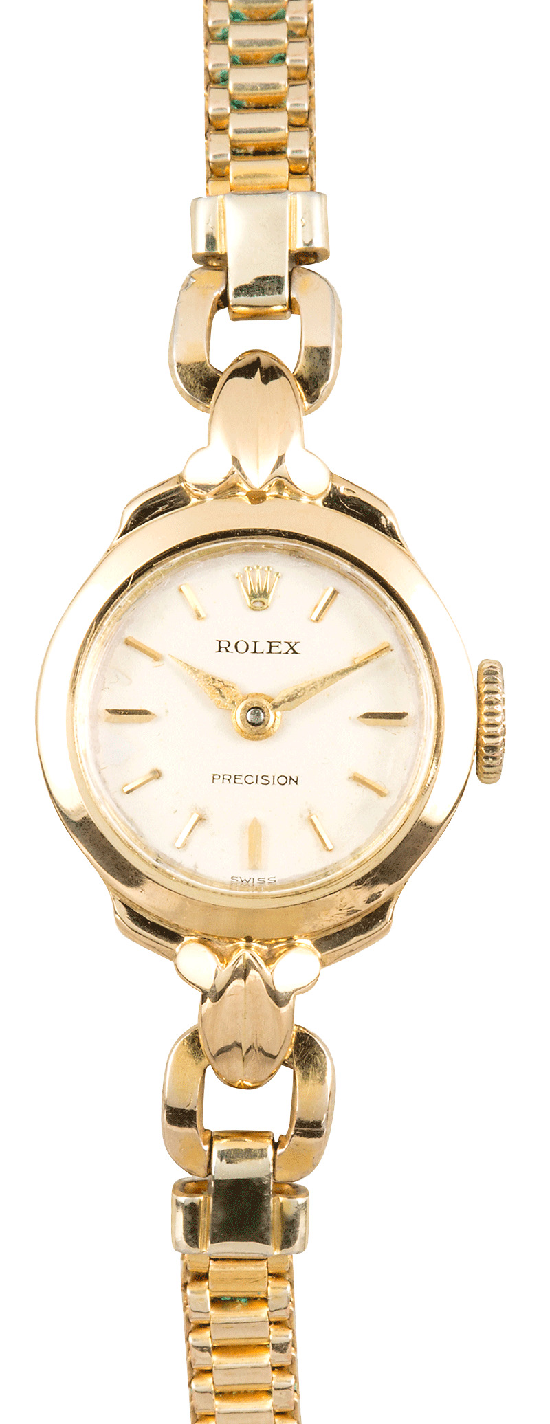Gold Ladies Rolex Cocktail Watch
