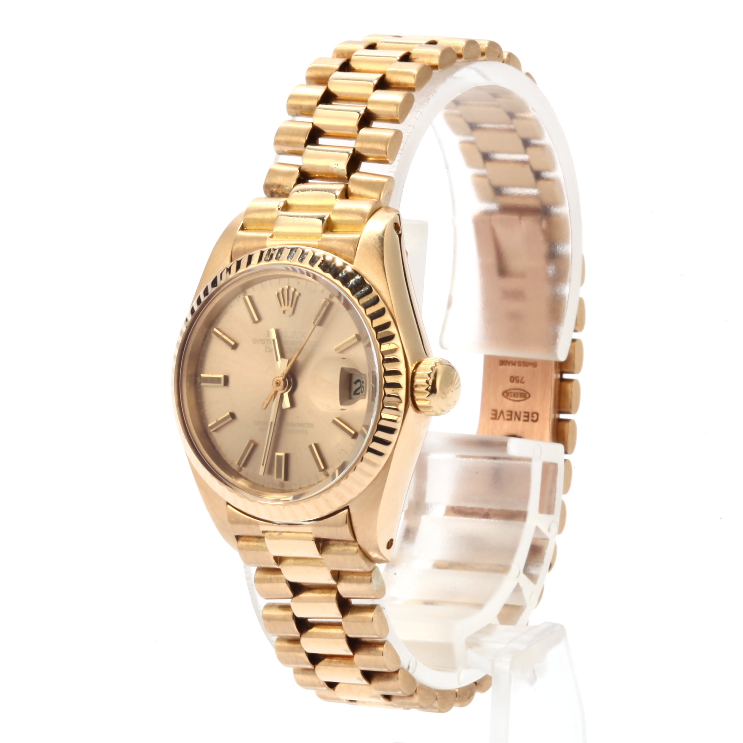 rolex lady datejust president bracelet