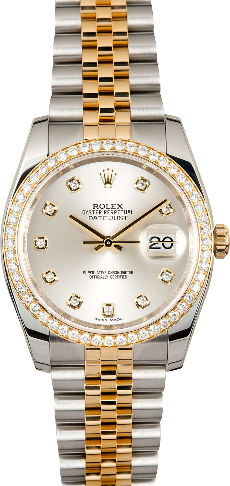 rolex datejust 36mm women's